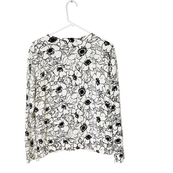 LANDS' END Floral Cardigan - Picture 7 of 8